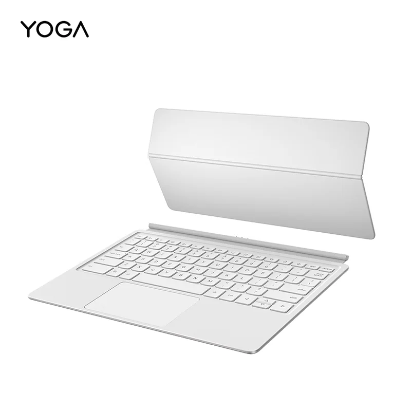 Original Lenovo 12.7'' Yoga Tab Plus Keyboard for TB520 YOGA Pad Pro Tablet Back Shell Multi-angle 12.7-inch Magnetic Adjustable