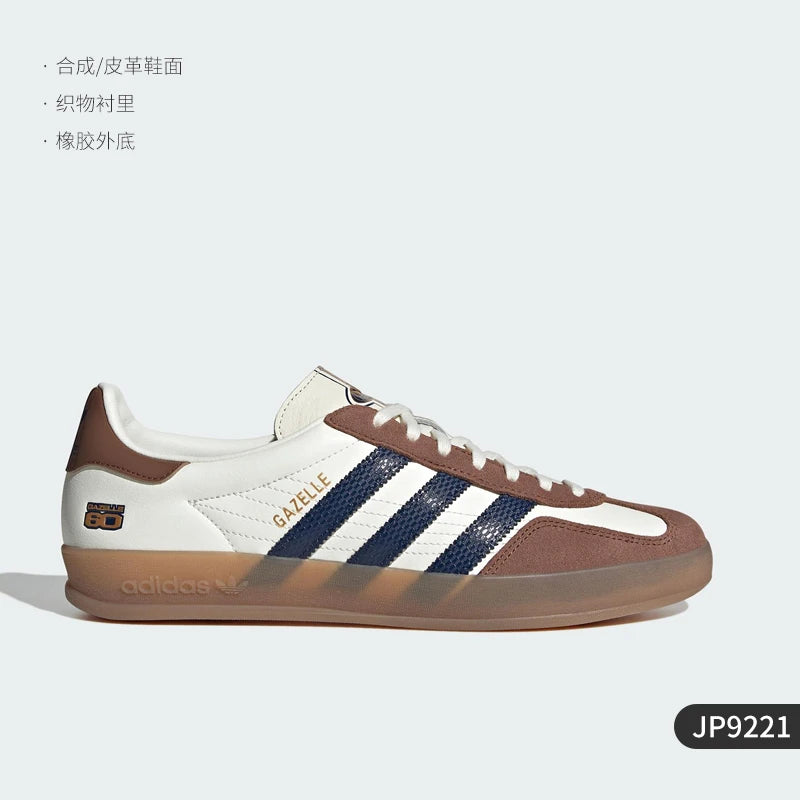 Adidas genuine clover men's and women's retro low cut wear-resistant casual board shoes JP9221