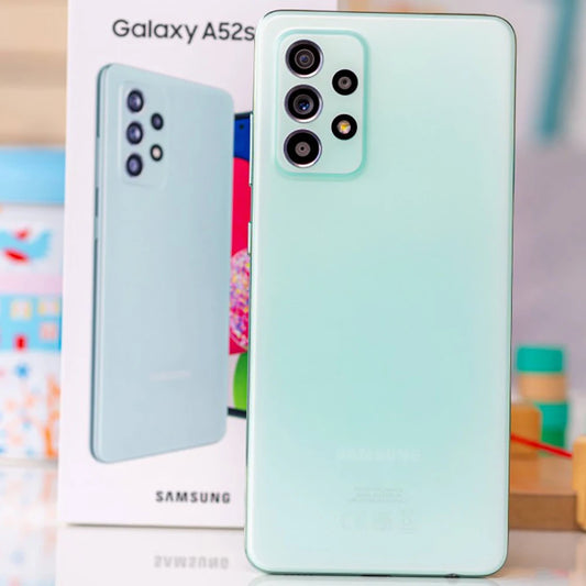 Samsung Galaxy A52S 5G Smart Android Phone 6.5-inch US Version Samsung Phone 64MP Four Camera NFC 4500mAh 25W 6GB+128GBUnlocking