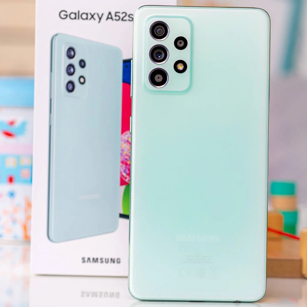 Samsung Galaxy A52S 5G Smart Android Phone 6.5-inch US Version Samsung Phone 64MP Four Camera NFC 4500mAh 25W 6GB+128GBUnlocking