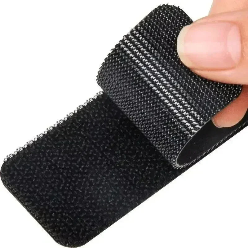 10-50pairs Carpet Mat Fixing Stickers Universal Car Foot Pad Invisible Non Slip Tape Nylon Magic Tape Auto Traceless Adhesive