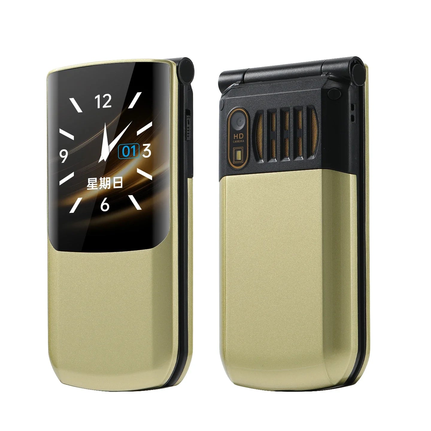 YeeMI S7 4G High-quality Drop-resistant Mobile Phones 2.4inch Flip Feature Phone Dual SIM Bluetooth Large Font for Elderly Phone