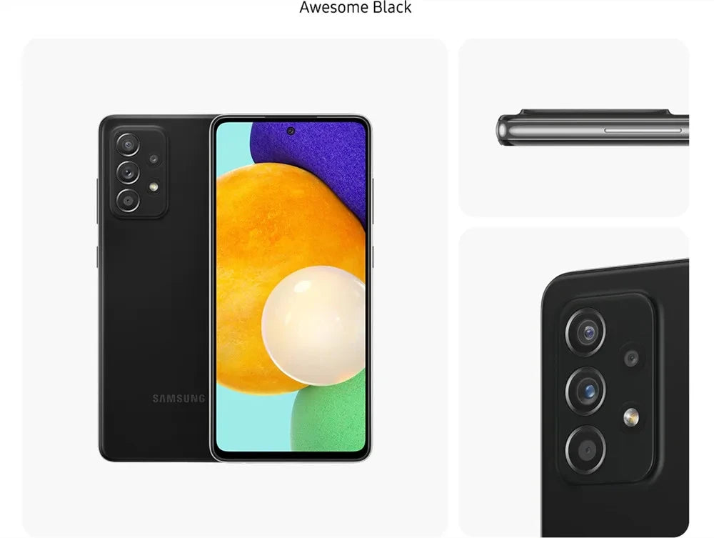 Samsung Galaxy A52S 5G Smart Android Phone 6.5-inch US Version Samsung Phone 64MP Four Camera NFC 4500mAh 25W 6GB+128GBUnlocking