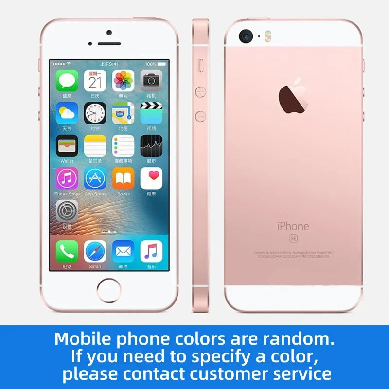 Apple iPhone SE 1 2016 4g SmartPhone Apple A9 4inch LCD Screen 12MP Camera 1642mAh 10W Charge IOS Original Used iPhone