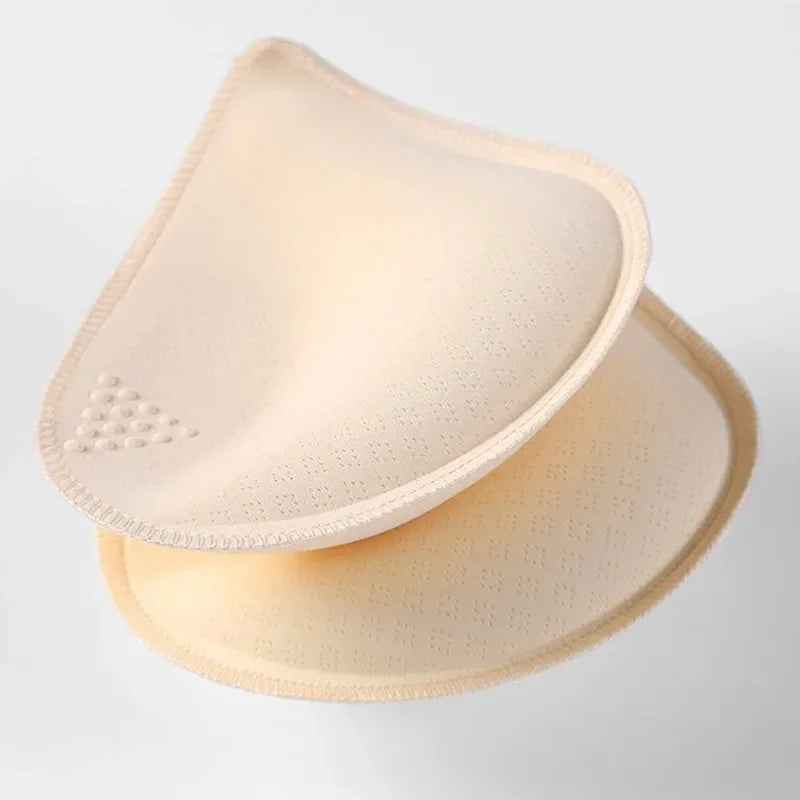 Sponge Padded Bra Thick Push Up Bra Pads Inserts Women Underwear Breast Lift Breathable Bra Pad Lining Swimsuit Insert