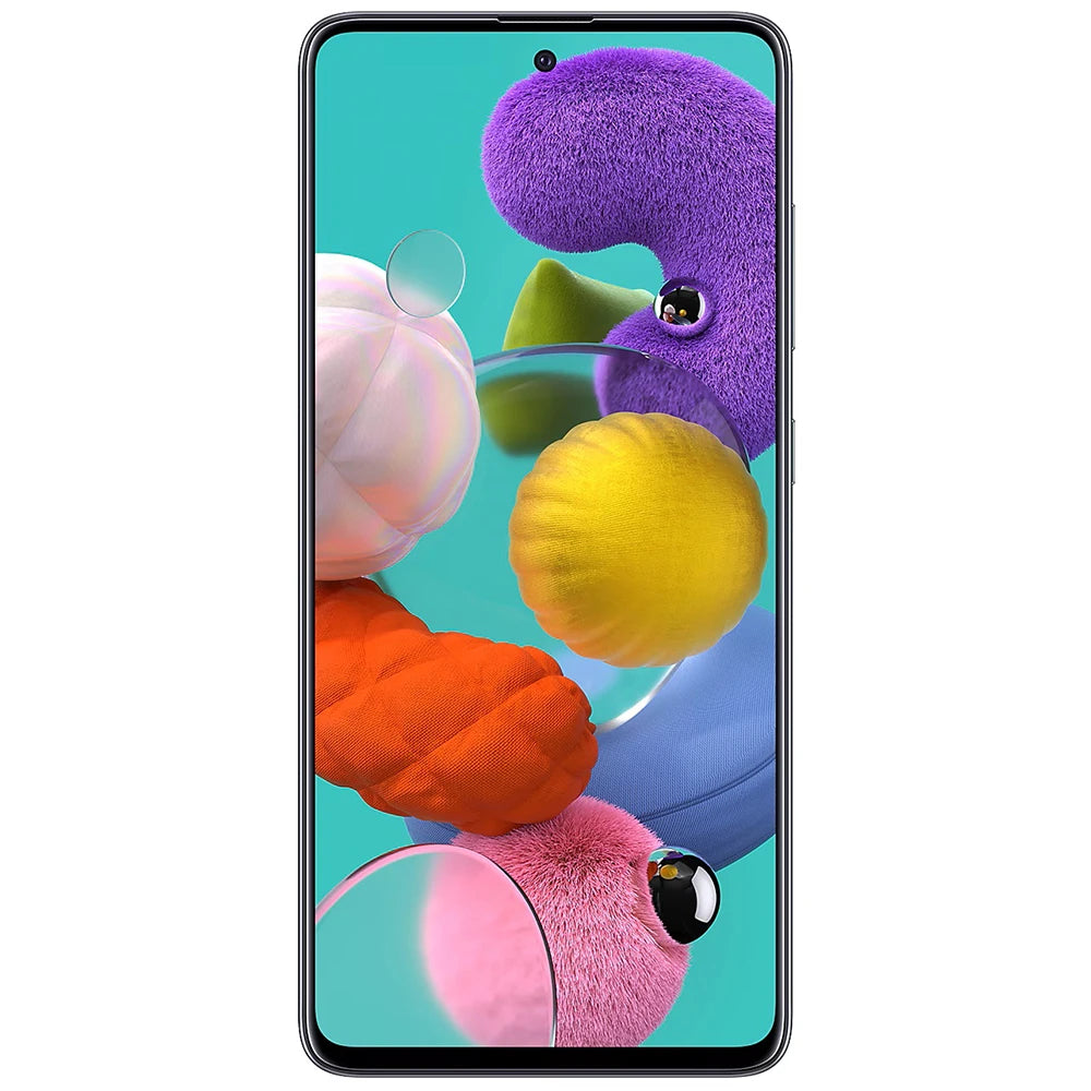 Samsung Galaxy A51 Refurbished Smart Phone Dual Sim European version 6.5inch AMOLED Screen 4GB 128GB Octa Core 4 Camera NFC