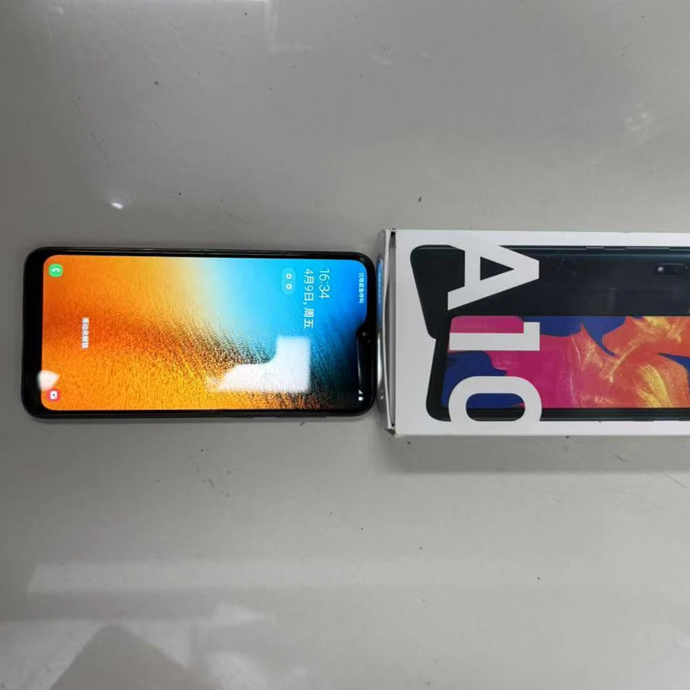 Samsung Galaxy A10 A105FN Refurbished Smart Phone Dual Sim RAM 2GB 32GB Octa Core 6.2" 13MP 4G LTE European Version