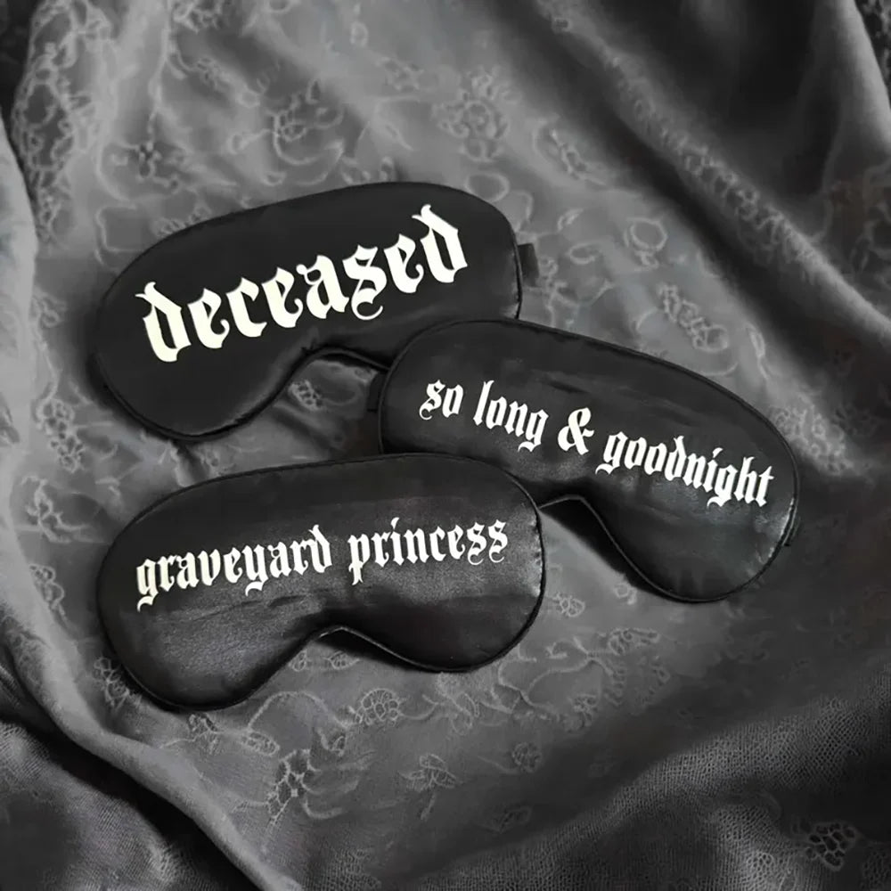 Spooky Eye Masks Goth Witch Eye Masks Halloween Sleepover Party Decor Spooky Beauty Gifts Bachelorette Party Bridal Shower Gift
