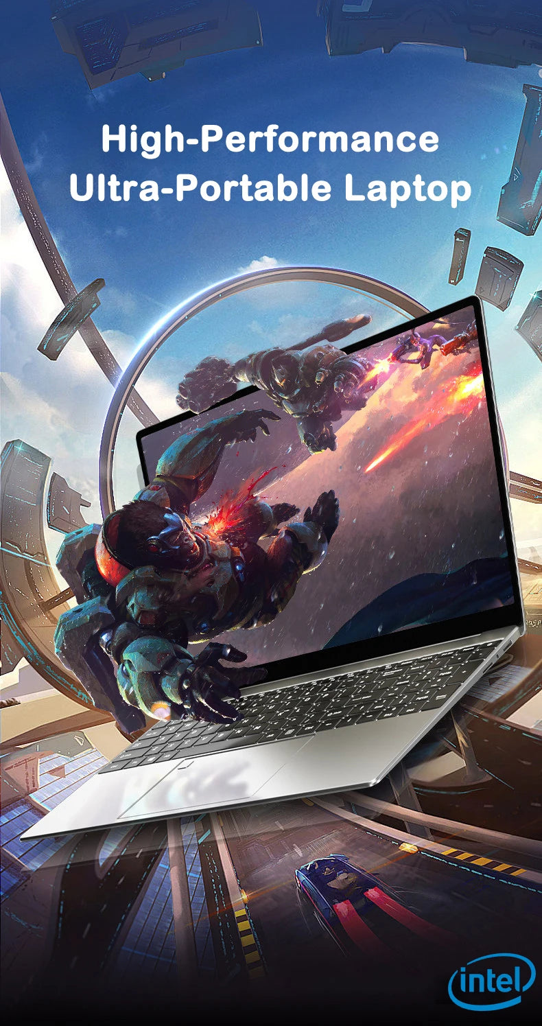 LENO NEW 15.6" Laptop Intel Core i9-9900 32GB 2TB Windows 11 Gaming Computer PC Gamer office Ultra Slim Notebook 1920*1080 HD