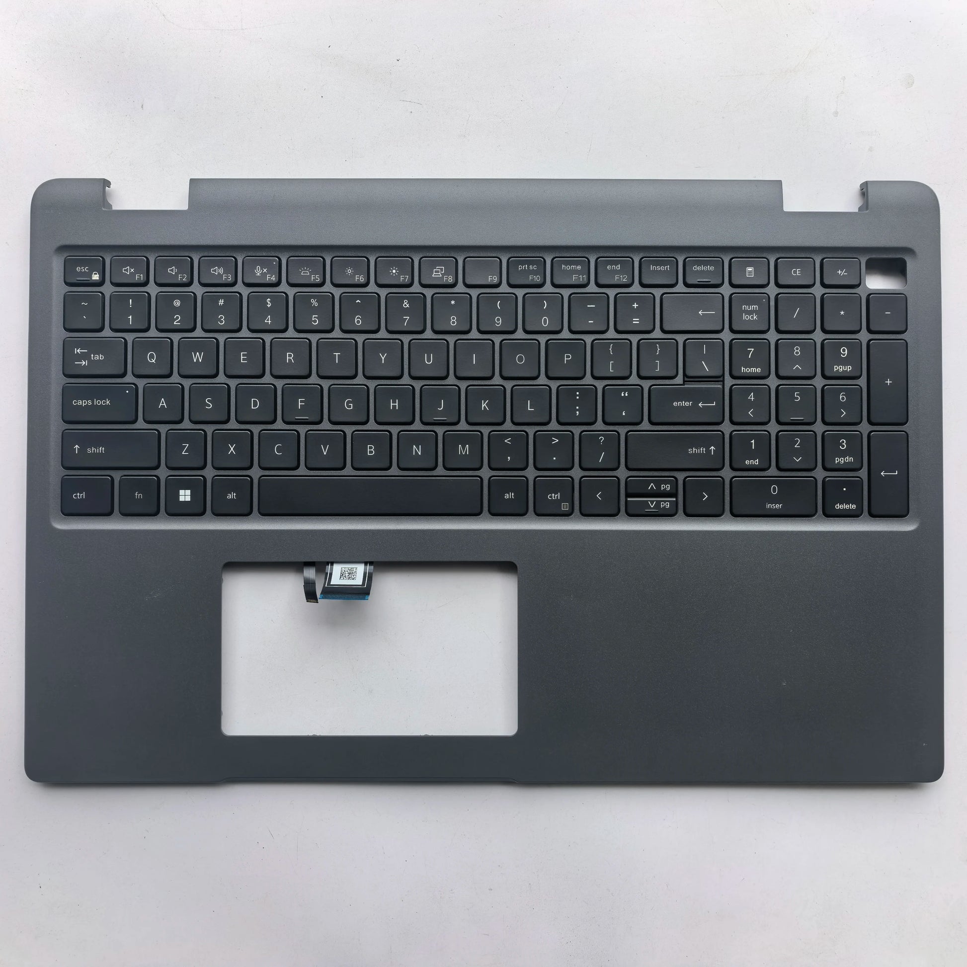 Backlit keyboard and palmrest cover replacement for DELL Latitude 3540 3550 laptop