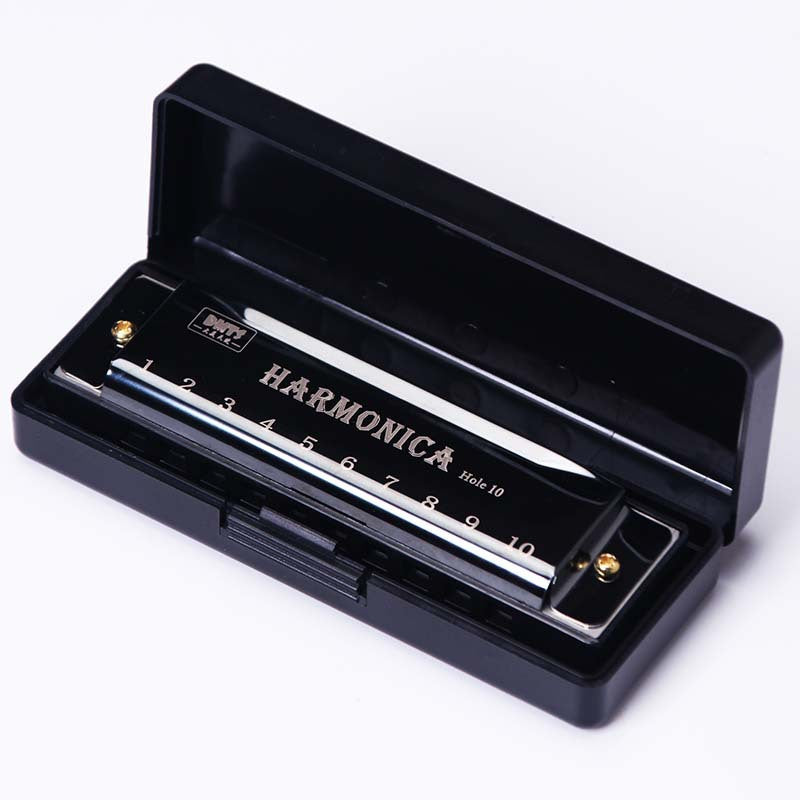 10-Hole Blues Harmonica for Kids and Beginners
